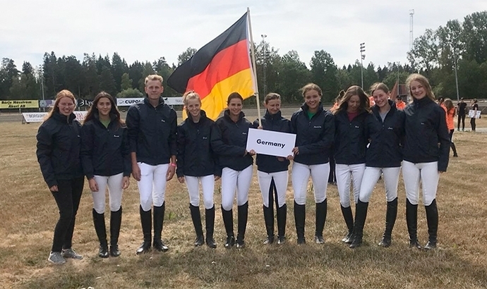 Team Germany rockt den FEIF Youth Cup 2018
