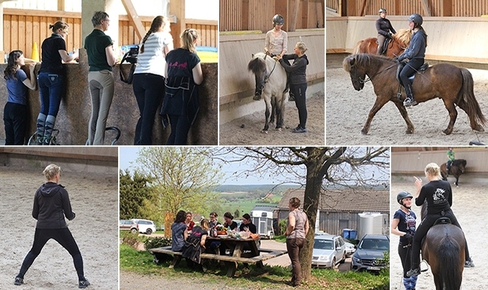 Yoga meets Reitlehre: Hlín-Kurs am Bornrain
