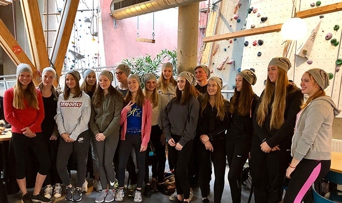 Kader klettert im Canyon: Fitte Rheinland-Youngster