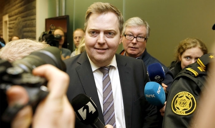 Algjör bilun … Islands Fast-Ex-PM macht ‘Pause’