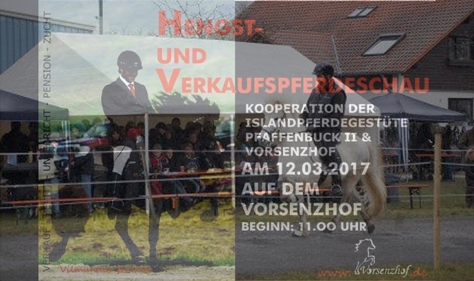 Vorsenzhof & Pfaffenbuck II laden am SO zur Schau