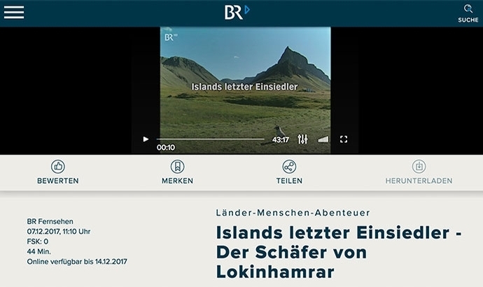 Nachdenkliche Reportage über den Bauern Sigurjón