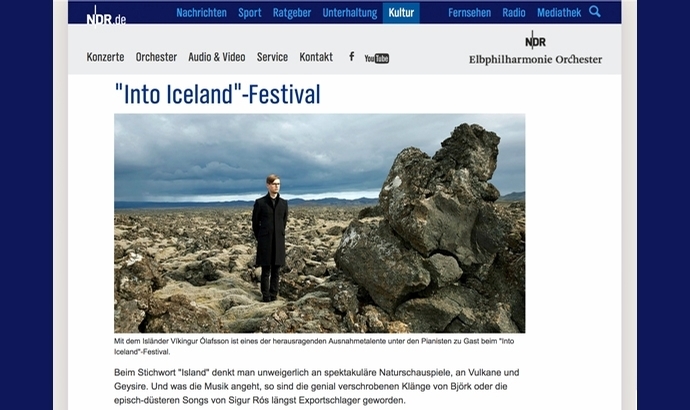 NDR: Dreitägiges Festival ‘Into Iceland’ in TV & Radio