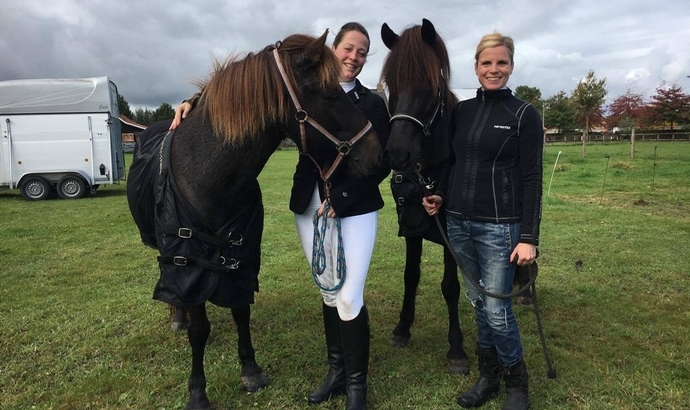 Endspurt Belgien: Mieke, Yves, Marion, Valerie jubeln