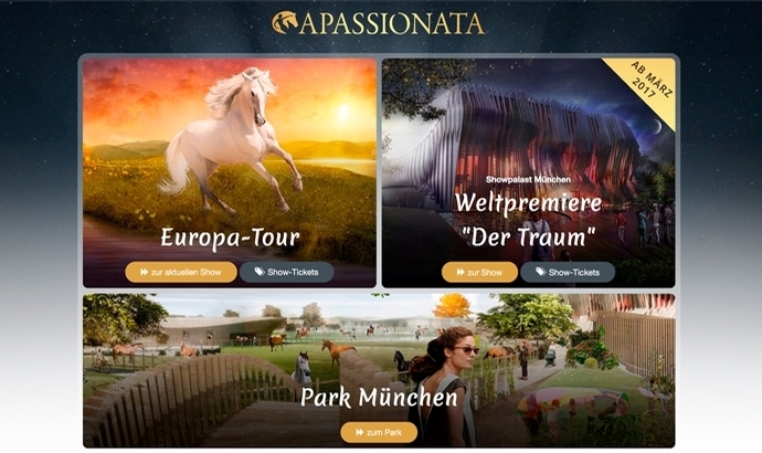 Apassionata-Park und Showpalast ab 2017