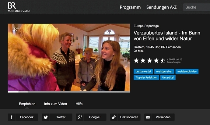 BR: Fernseh-Doku auf der Spur der isländischen Elfen