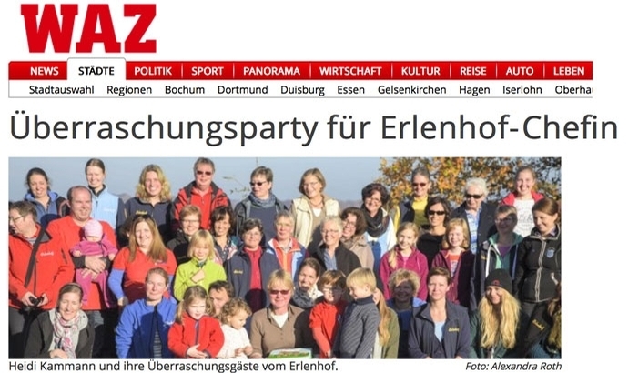 Kammann feiert 25 Jahre Erlenhof in Essen-Schuir