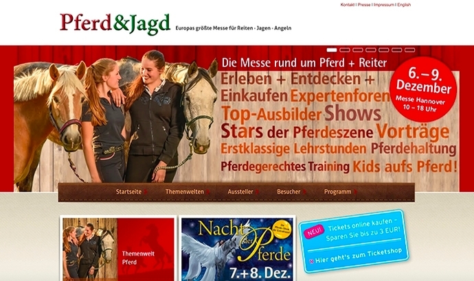 Pferd & Jagd: Messe-Tipp im Dezember in Hannover