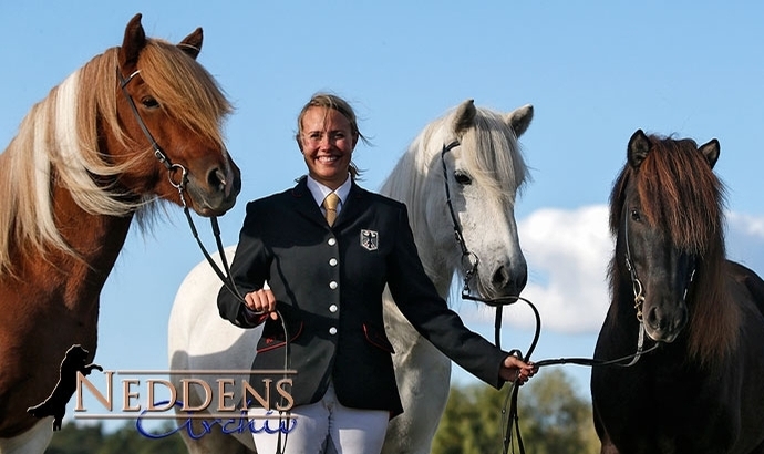 Harmonious Riding: Lisa & Marvin im FEIF-Index top
