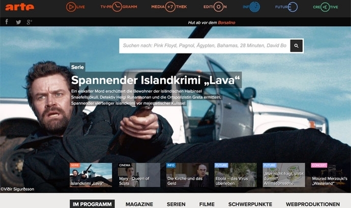 Spannende ‘Lava’ brodelt ab heute Abend auf arte