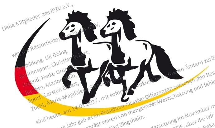 Ressortleiter: Offener Brief an die IPZV-Mitglieder