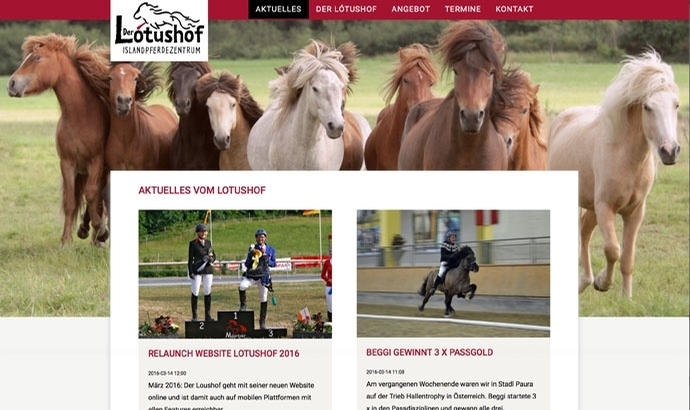 Relaunch: Lótushof in neuem Online-Gewand