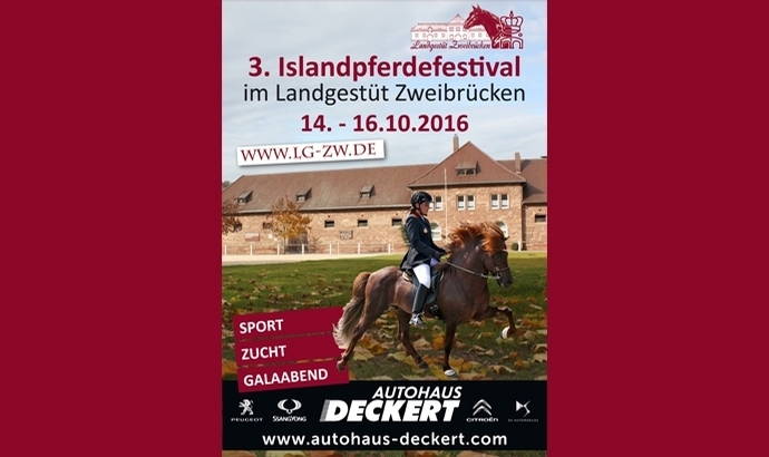 Tipp: Zweibrücken lädt zum Islandpferdefestival 2016