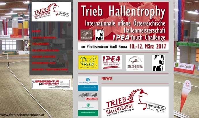 Trieb Hallentrophy 2017: Nennungsschluss am MO