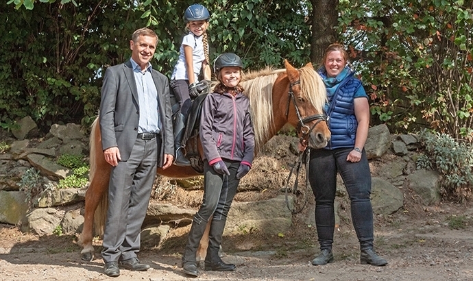 Haselhof zum Saisonende in allerbester Feierlaune