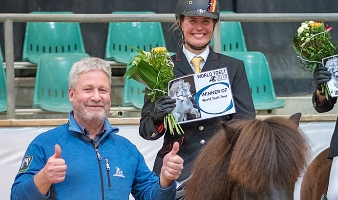 Lisa gewinnt WorldTölt-Kombi vor Jolly und Dörte