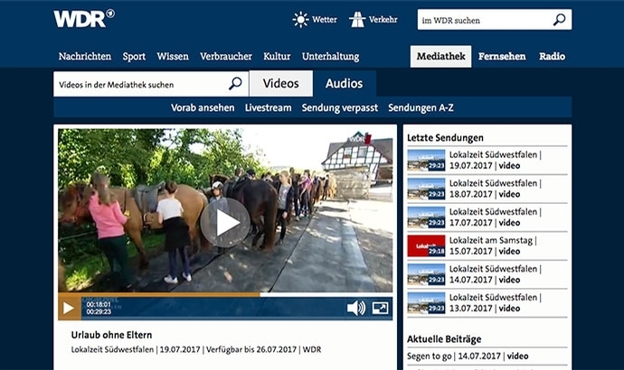 WDR besucht fröhliche Ferienkinder am Birkenhof