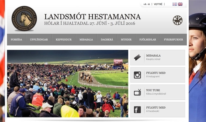 Großes Fest: Zeitplan für’s Landsmót online bereit