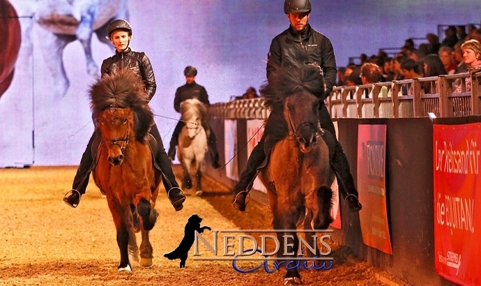 Equitana-Action: Helmut, Hestalindin, Backstage-Vid.