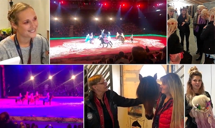 Coole Cavalluna-Premiere, Backstage-Video aus Tulln