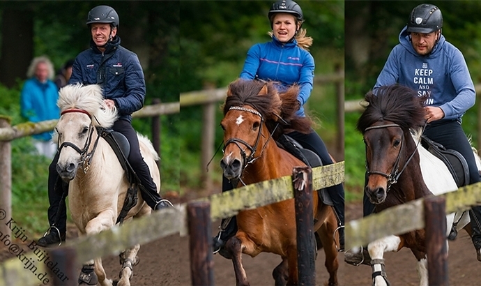 Godemoor: Hauke, Thomas, Anoush, Helmut happy