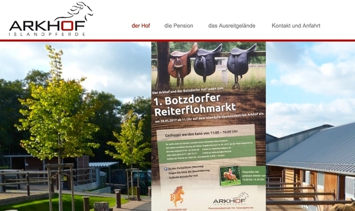 Reiterflohmarkt am Arkhof nahe BN: 28. Mai ab 11 Uhr