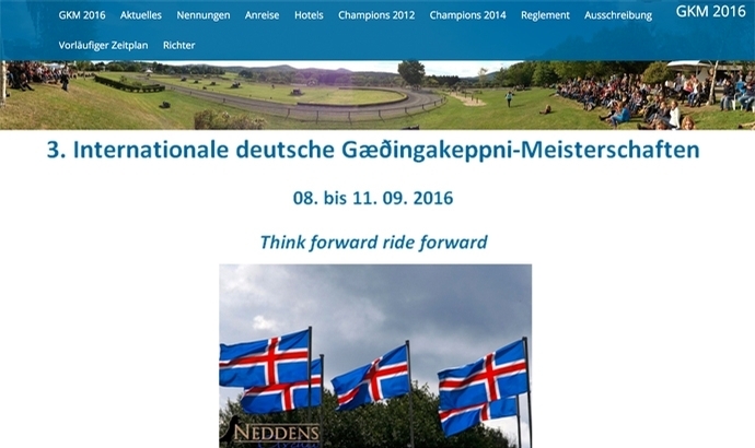 Gæðingakeppni-M’schaft: Aegidienberg, 8.-11.9.