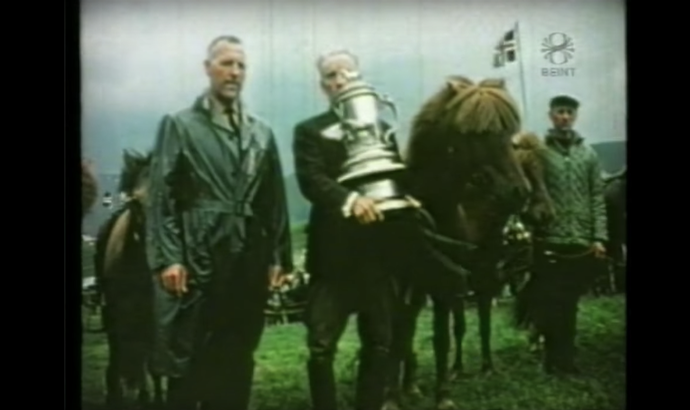 Historische Filmaufnahmen vom LM 1966 in Hólar