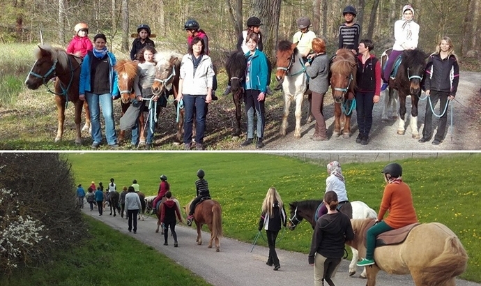 Flüchtlingskinder erleben gute Zeit auf Reussenberg