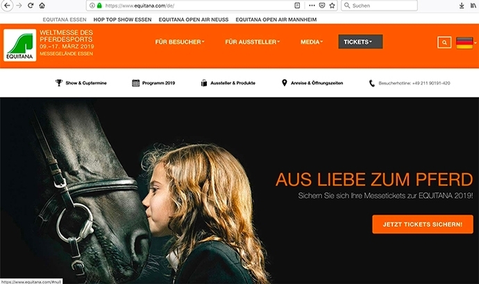 Save the date: Nächste EQUITANA lockt ab 9. März