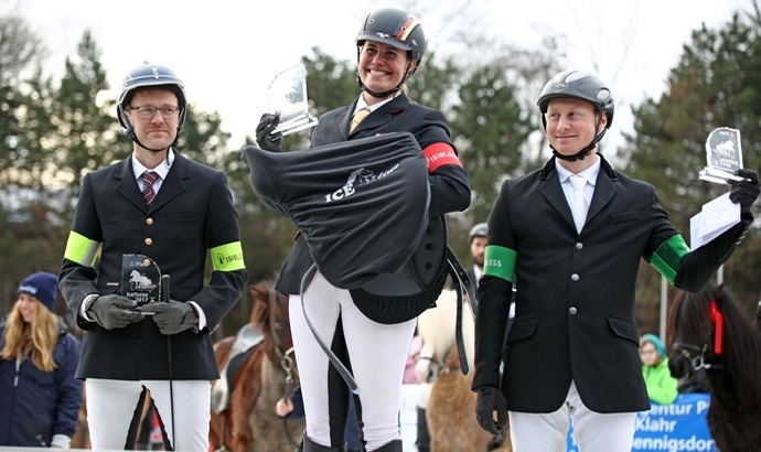 IceHorse: Goldenes Triple für Lisa nach F1-Triumph