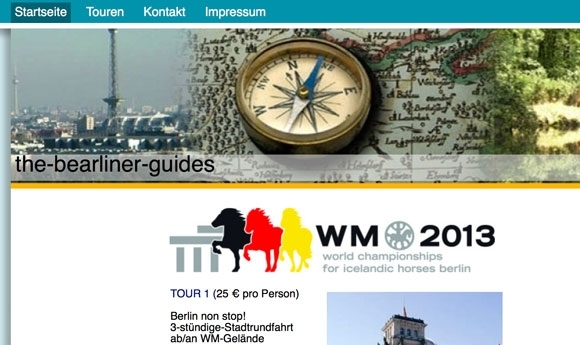 WM 2013: Exklusives Sightseeing mit The Bearliner Guides