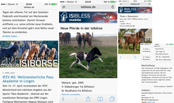 Optimiert: isibörse jetzt auch mobil und via Facebook
