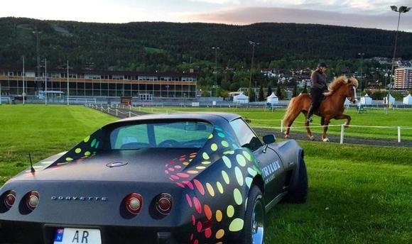 ISICUP Drammen: Bernt, Nils, Susanne, Agnar jubeln