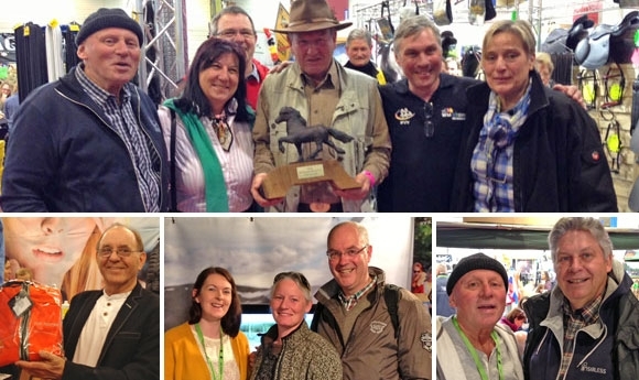Eq.: Wanderreitcup an Volker von Lepel, FEIF-Chef happy