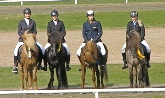 ISICUP: Magnús, Sofie, Vignir, Kristine mit güld’nem Finish