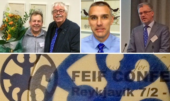 FEIF Awards: Iversen, Mazeland, Levander, Guðlaugsson
