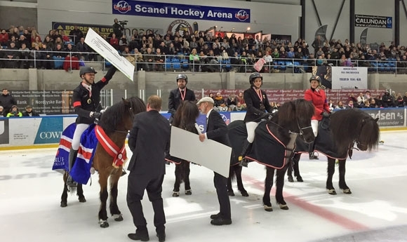 Istølt F’havn: Gold an Nils (V), Siggi (F) und Jóhann (Tölt)