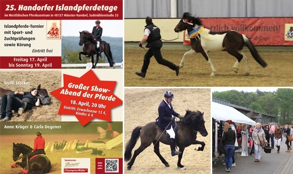 25 Jahre Handorfer Islandpferdetage mit Show-Abend