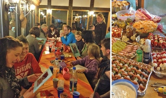 Birkenhof-Weihnachtsfeier: Gerahmtes Glück zum Fest