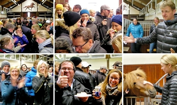 LM: Top-Stimmung bei Welcome Party für Óli auf Kvistir