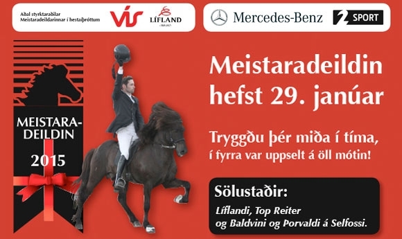 Meistaradeild 2015: Start am 29. Januar mit Viergangpreis