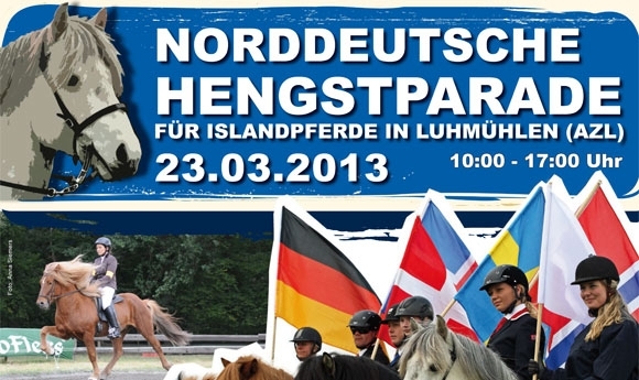 Norddeutsche Hengstparade und IPZV-Gala am 23. März