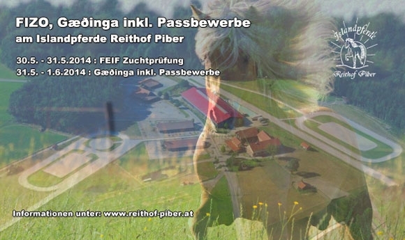 Piber lädt ein: FIZO, Gaedingakeppni und Passbewerbe