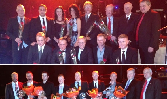 Uppskeruhátíð-Gold: Jói, Kobbi, Konni, Beggi, Ísolfur, Árni