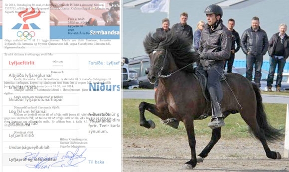 ÍSÍ-Urteil: Þorvaldur Á. Þorvaldsson für 3 Monate gesperrt