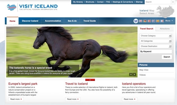 Visit Iceland: 1a-Website mit Infos, Tipps, wichtigen Links