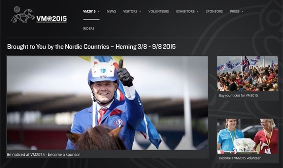 Herning rüstet sich für die WM 2015 / Neue Website