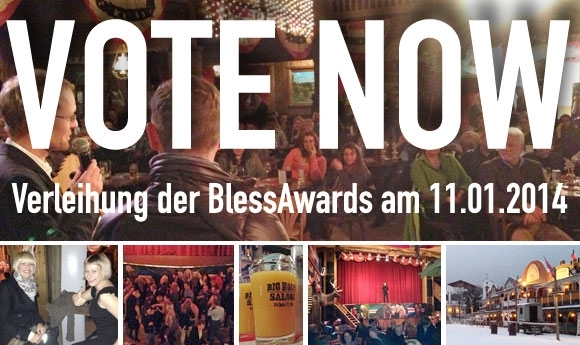 Jetzt abstimmen: Voting für die aktuellen BlessAwards