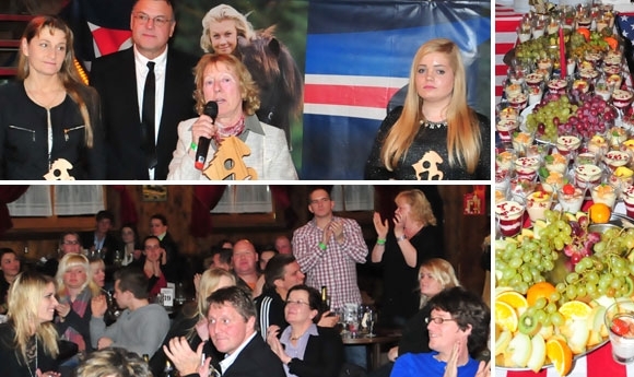 W’party live: Awards an Óskadís, Frauke, Þórður und Uli